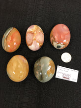 Load image into Gallery viewer, Polychrome Jasper Palm Stones
