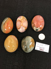 Load image into Gallery viewer, Polychrome Jasper Palm Stones
