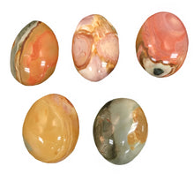 Load image into Gallery viewer, Polychrome Jasper Palm Stones
