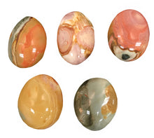 Load image into Gallery viewer, Polychrome Jasper Palm Stones