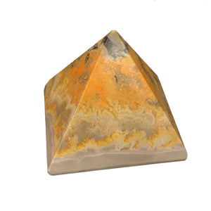 Bumblebee Jasper Pyramid